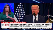 Petróleo despenca e bolsas sobem após Trump anunciar trégua; Denise Campos avalia | TEMPO REAL