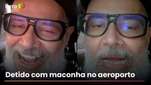 João Gordo se pronuncia após ser detido com droga em aeroporto: ‘Maior preju’