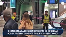 Desalojada la estación principal de Bruselas por la presencia de dos paquetes sospechosos