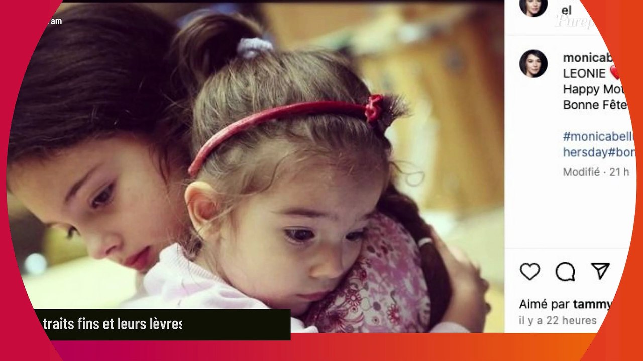 Léonie Cassel, 2e fille de Monica Bellucci et Vincent Cassel, entre dans la lumière : elle est la copie conforme de sa mère