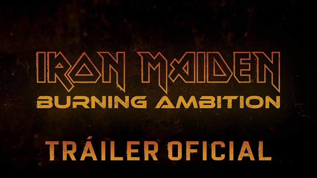 Primer Tráiler Oficial Subtitulado de 'Iron Maiden: Burning Ambition'