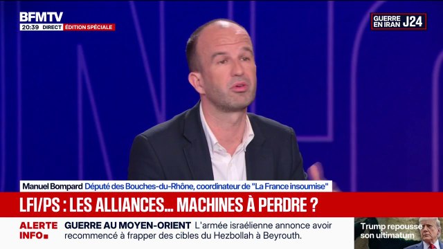 La gauche de rupture progresse , observe Manuel Bompard, coordinateur national de La France insoumise
