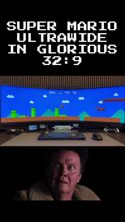 Super Mario Ultrawide 32:9