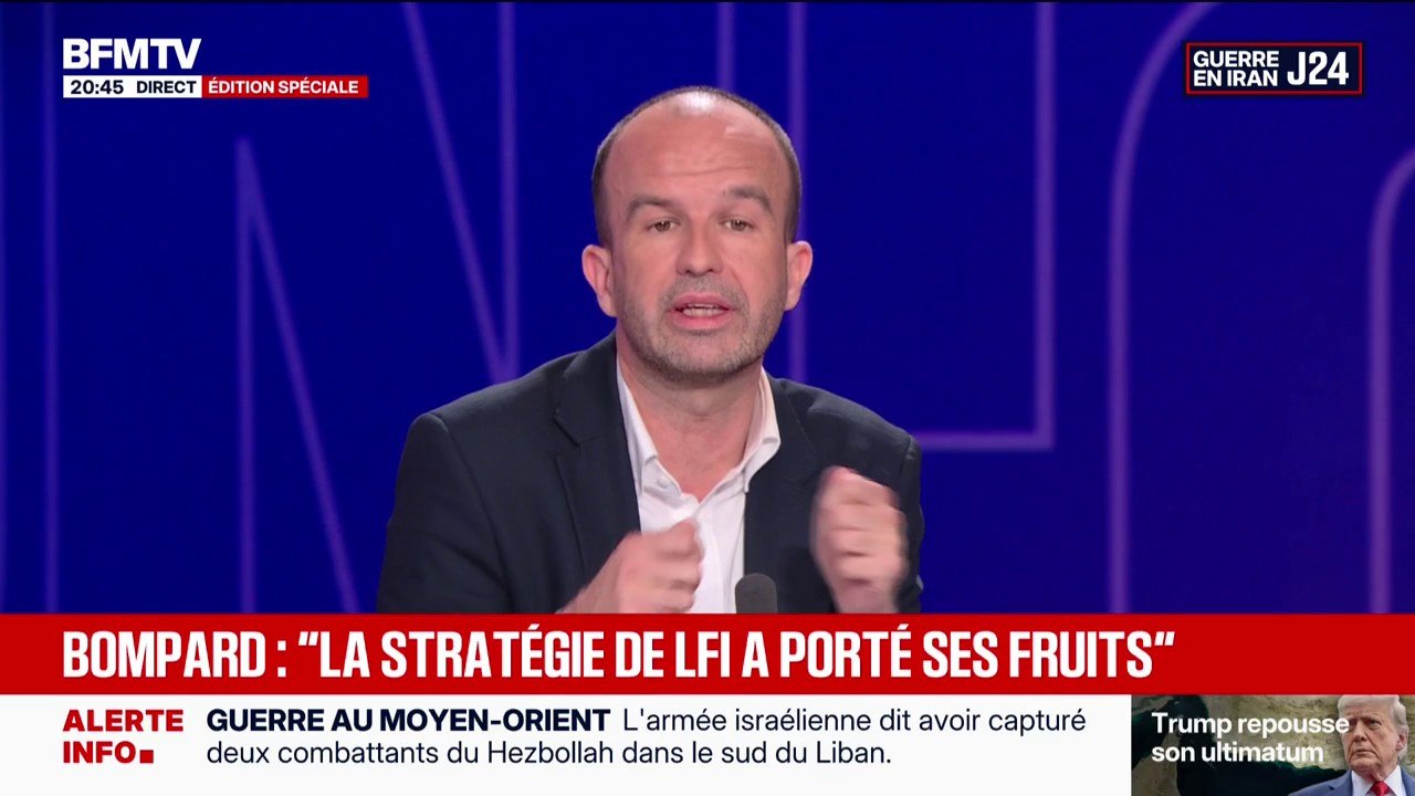 "Le message que j'ai à passer à gauche c'est: arrêtez de nous taper dessus", déclare Manuel Bompard, coordinateur national de La France insoumise