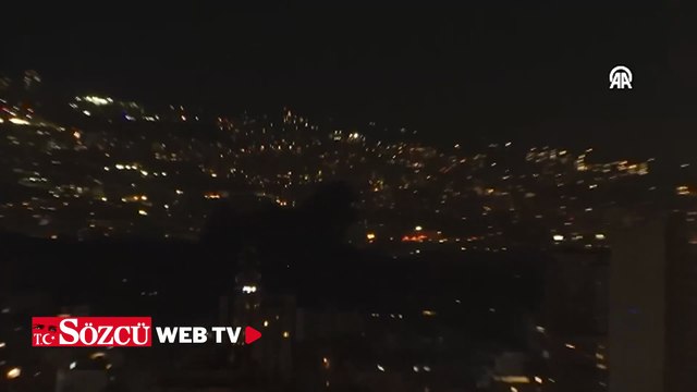 İsrail ordusu Beyrut'un güneyindeki Dahiye bölgesine hava saldırıları düzenliyor