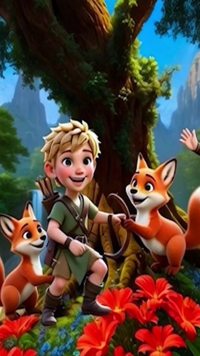 👉 🌳👑Çizgi Film Çocuk | 3D Hayvan Hikayesi 🦁 Maymun ve Aslan ✨ Eğitici Animasyon🎬3.Bölüm #shortsvideo