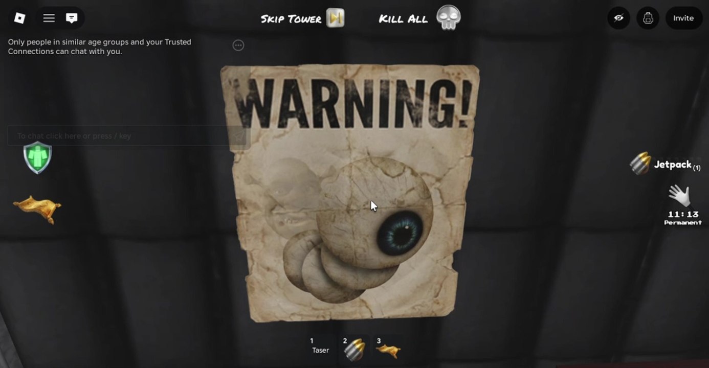 Climb Scary Eye Tower 👁️ | Roblox Horror Obby