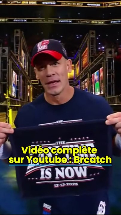 John Cena vs Gunther Saturday Nights Main Event #catch #wwe