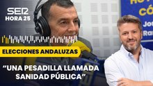 Antonio Maíllo, candidato de Por Andalucía: "Moreno Bonilla tiene una pesadilla que se llama sanidad pública"