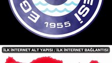 1986 - 1987 Ege Üniversitesi Türkiyede İlk İnternet Altyapısının Öncüsüdür. (TÜVEKA TÜRKİYE)