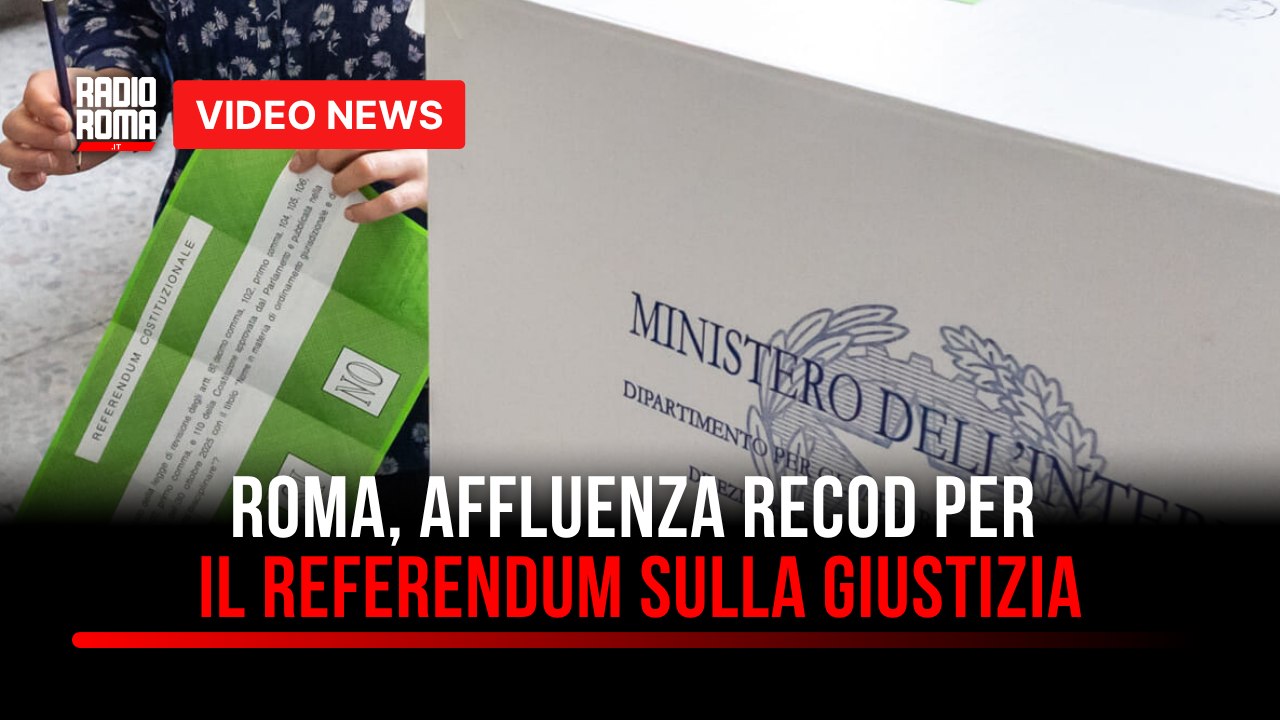 Roma: affluenza recod per il referendum sulla giustizia