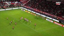 Estudiantes 1 - 0 Central Córdoba: el gol de tiro libre de Alexis Castro