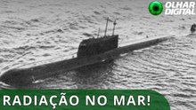 Submarino soviético está vazando material radioativo no oceano, alerta estudo