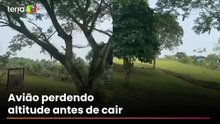 Vídeo mostra avião militar antes de cair da Colômbia