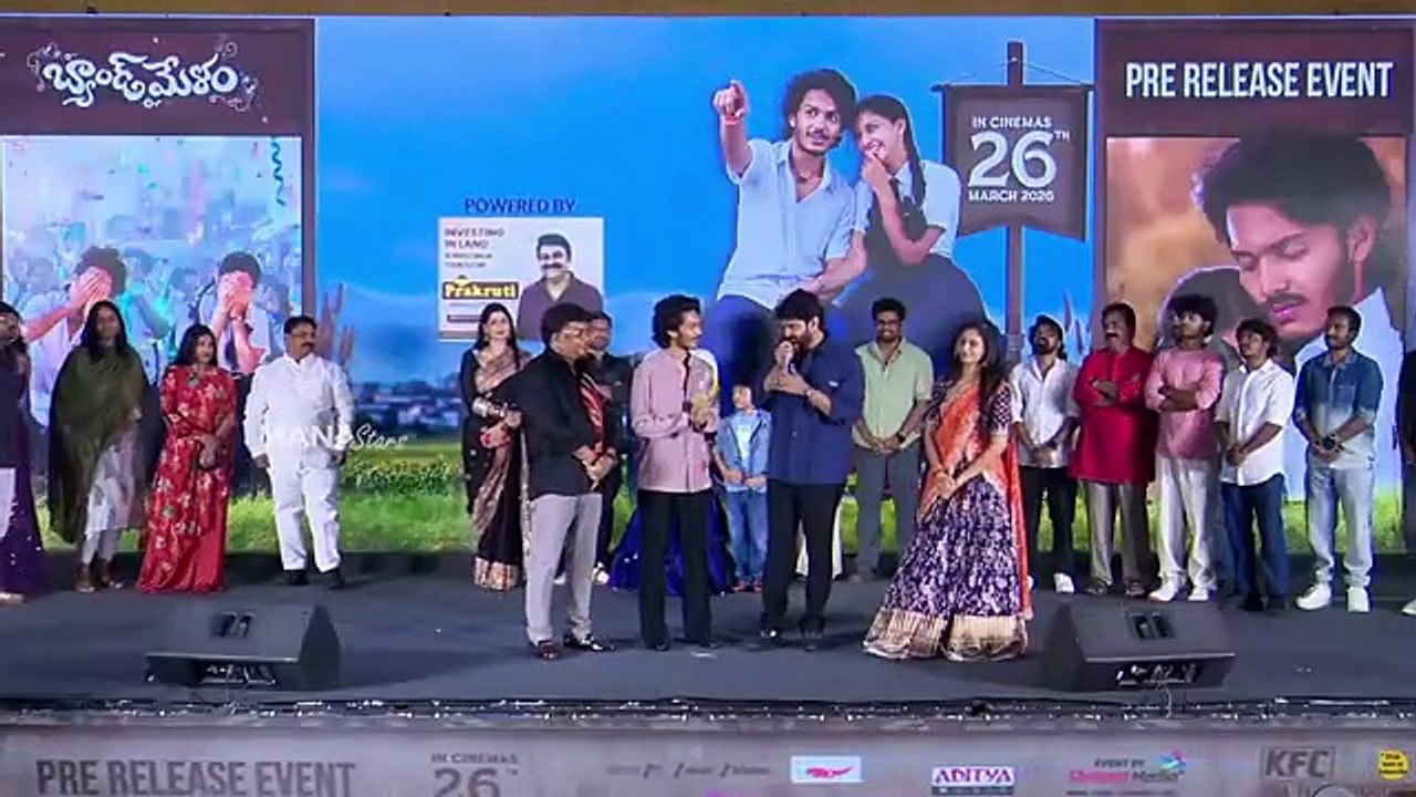 Sree Vishnu Hilarious Speech @ Band Melam Pre Release Event