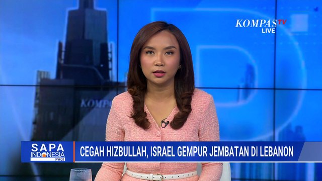 Rekaman Serangan Udara Israel Hancurkan Jembatan Al-Qasmiyeh di Lebanon Selatan | SAPA PAGI