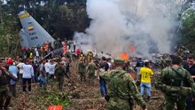 El accidente de un avión militar deja decenas de muertos en Colombia