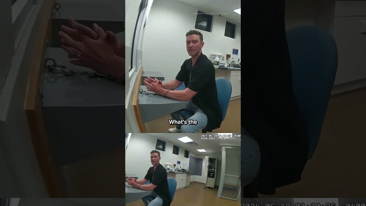 Justin Timberlake's 2024 DWI bodycam footage released despite pushback