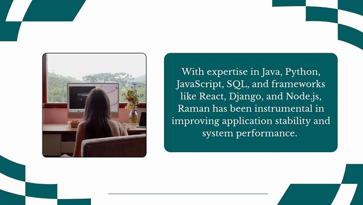 Raman Bhaumik Known For Her Expertise In Java