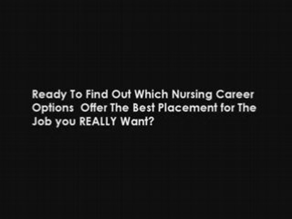 Nursing Career Information. Nursing Careers & Job Tips