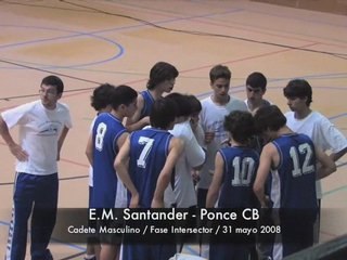 EM Santander-Ponce CB Valladolid