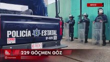 Meksika’da kamyonda bulunan 229 göçmen gözaltına alındı