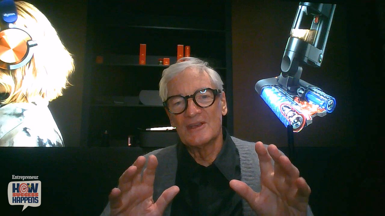 James Dyson Found Success on his 5,128 Try