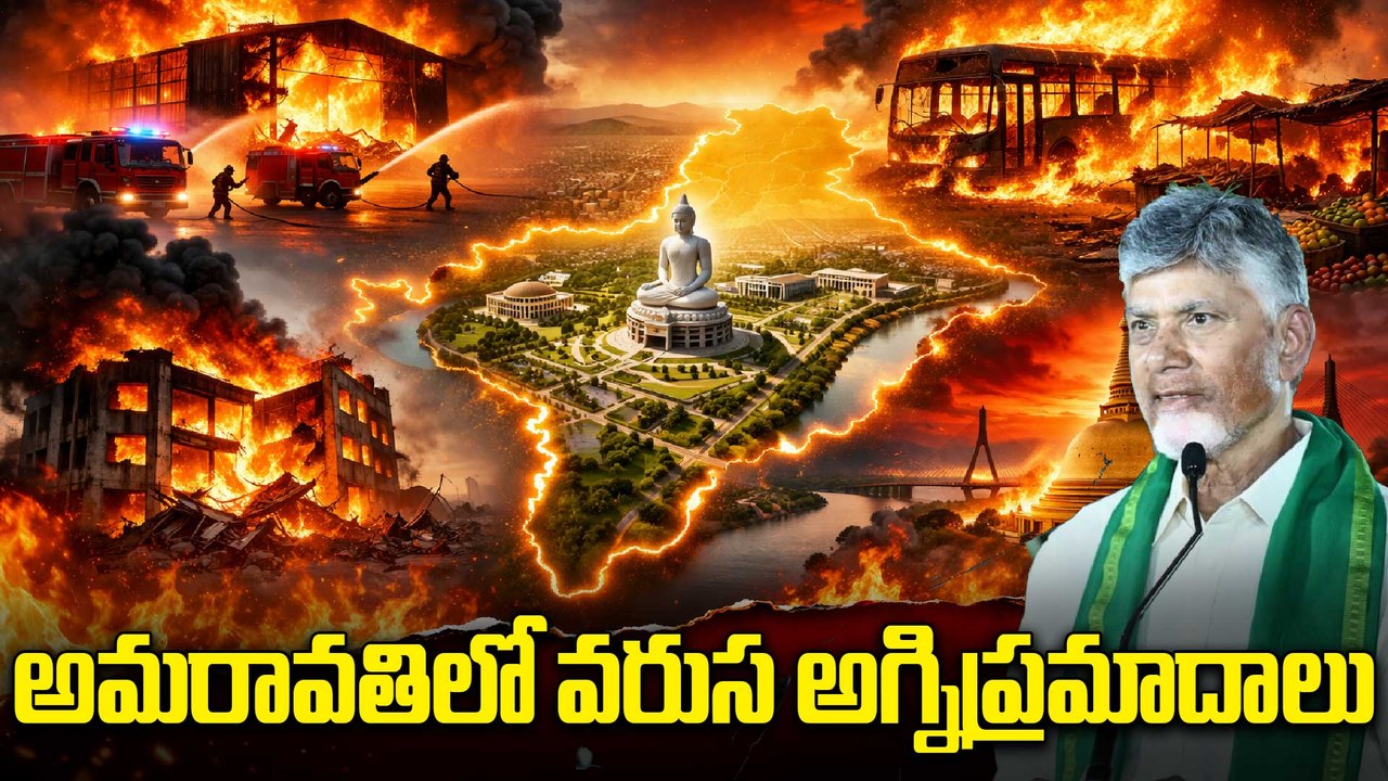 Amaravati Fire Accident | రాజధానిలో మంటల వెనుక అసలు రహస్యం ఏమిటి.? | Oneindia Telugu