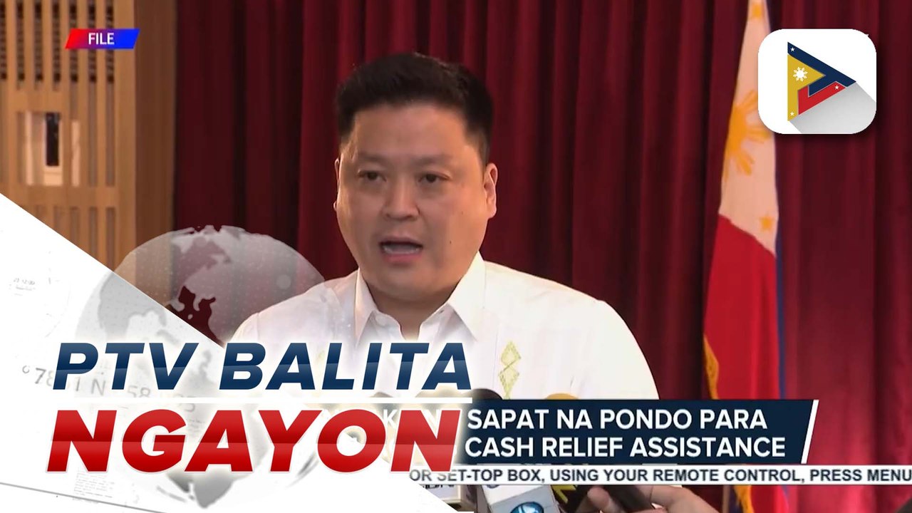 DSWD, tiniyak ang sapat na pondo para sa pamamahagi ng cash relief assistance