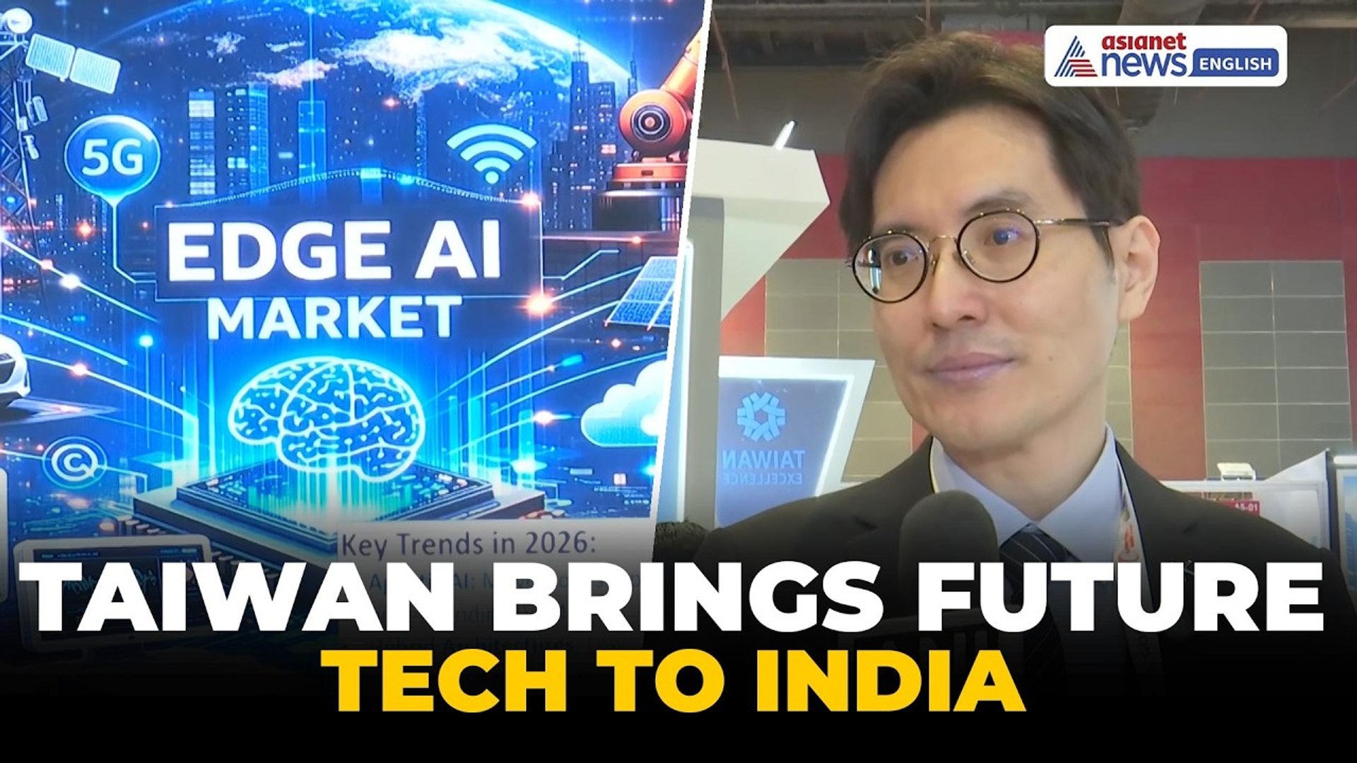 India Expo 2026: Taiwan Showcases AI Power | 40+ Innovations on Display | Technology