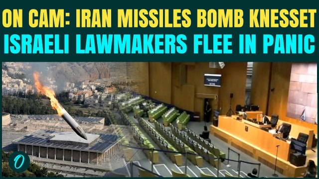 Israeli Parliament ‘ATTACKED’; Iran Fires Cluster Missiles Toward Knesset | Netanyahu Office HIT?