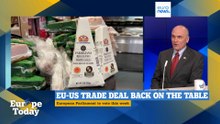 US ambassador warns European Parliament rejecting trade deal is 'economic malpractice'