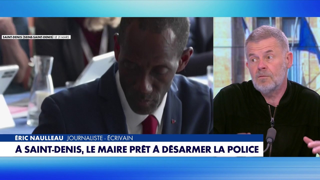Police municipale à Saint-Denis : «Enfin un maire qui tient ses promesses», ironise Éric Naulleau