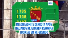 Meloni admite derrota. Italianos rejeitam reforma judicial após referendo nacional