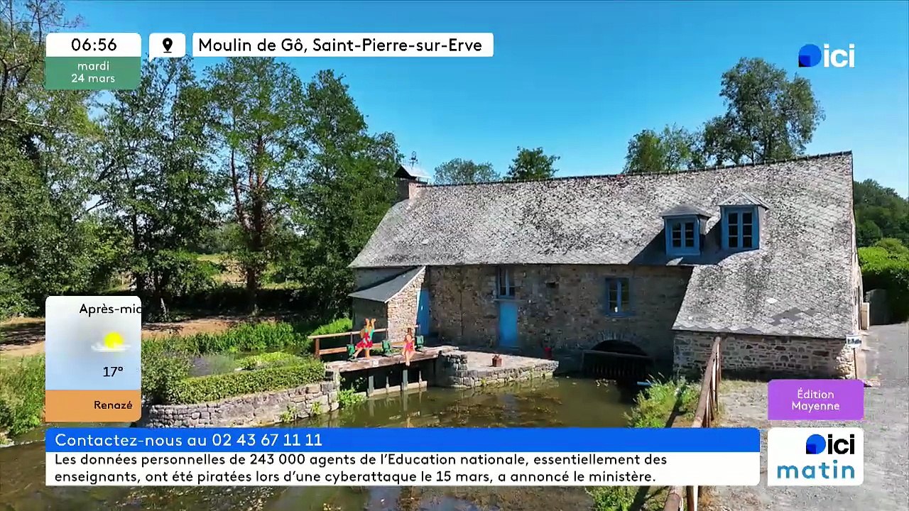 24/03/2026 - ici matin par ici Mayenne en vidéo
