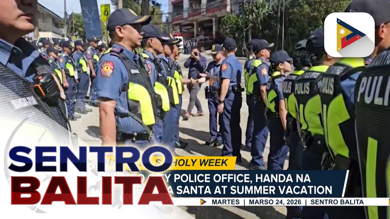 Baguio City Police Office, handa na para sa Semana Santa at summer vacation; koordinasyon sa traffic management, pinaigting din | ulat ni  Brigitte Marcasi – Pangosfian - PTV Cordillera