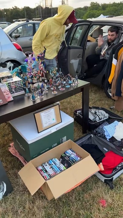 Petite brocante avec les amis 🔥