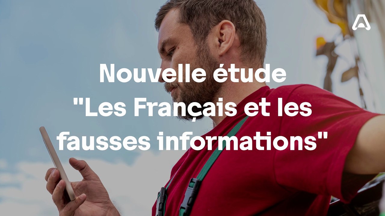 Étude sur les Français et les fausses informations