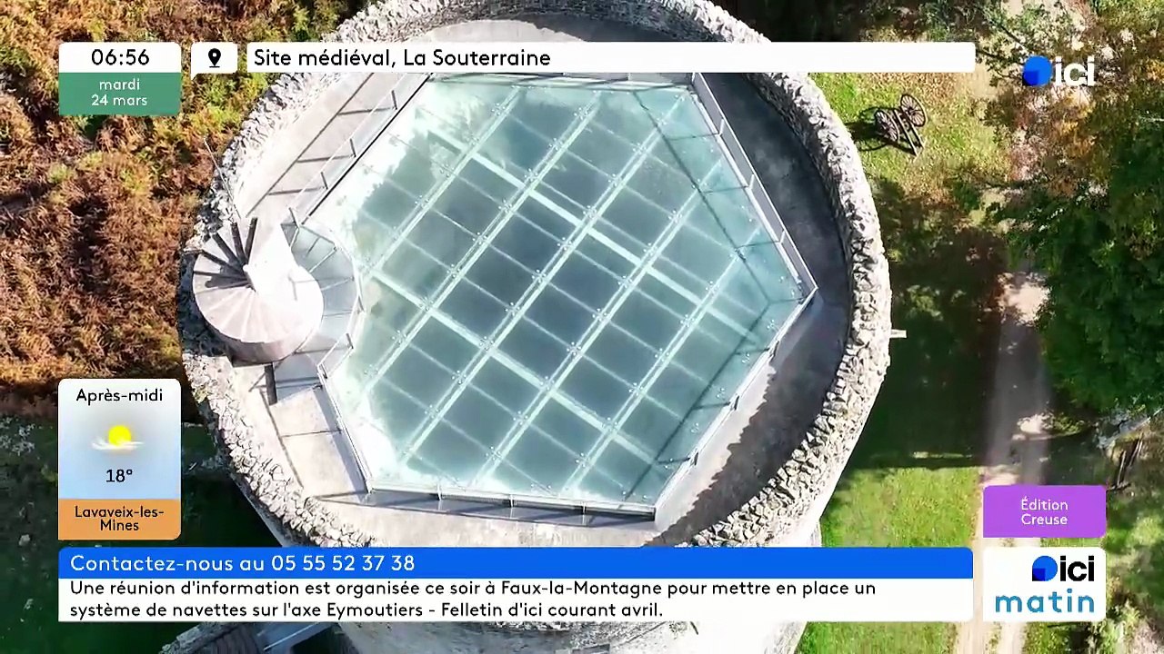 24/03/2026 - ici matin par ici Creuse en vidéo