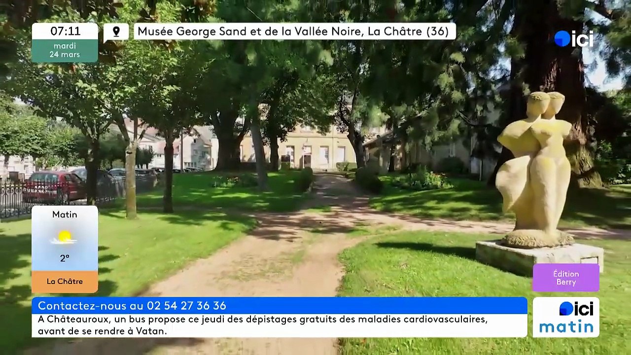 24/03/2026 - ici matin par ici Berry en vidéo