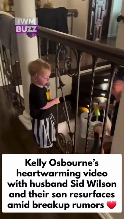 Kelly Osbourne’s heartwarming video with husband Sid Wilson and their son resurfaces amid breakup rumors