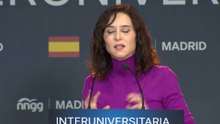 El alegato de Ayuso contra el gobierno de Sánchez: totalitario y antidemocrático y