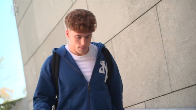 La Selección Española llega a Las Rozas para entrenar antes del España vs Serbia