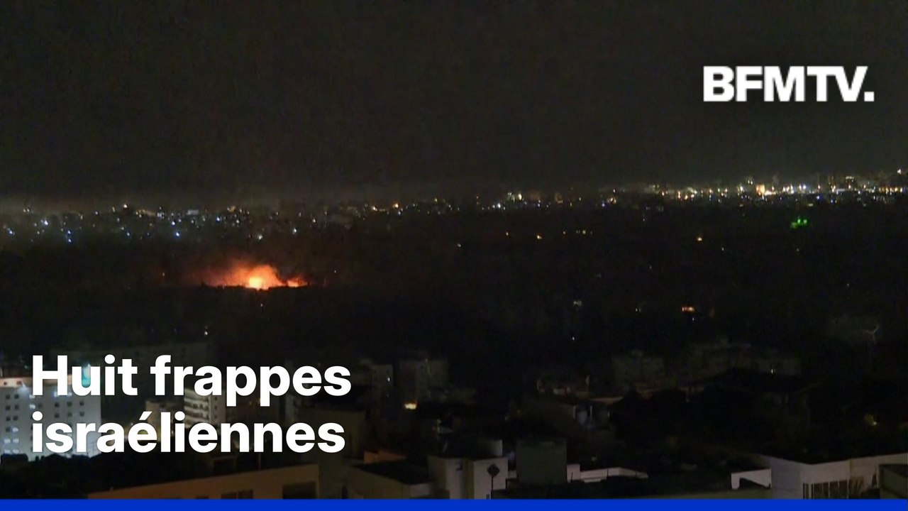Guerre au Moyen-Orient: Israël a mené cette nuit sept frappes dans la banlieue sud de Beyrouth