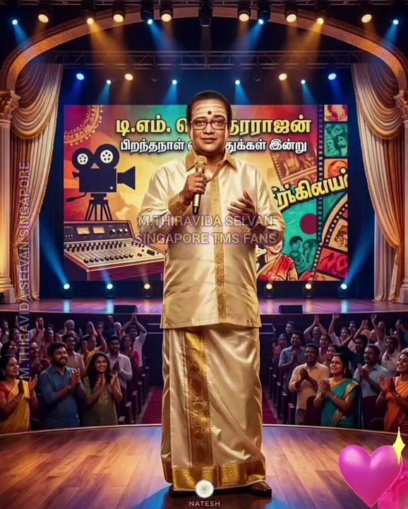 24.03.2026 டி எம் எஸ் ஐயாவுக்கு பிறந்தநாள் ஐயாவை வணங்குகிறேன் வாழ்த்துகிறேன்  M.THIRAVIDA SELVAN SINGAPORE TMS FANS SONG 5