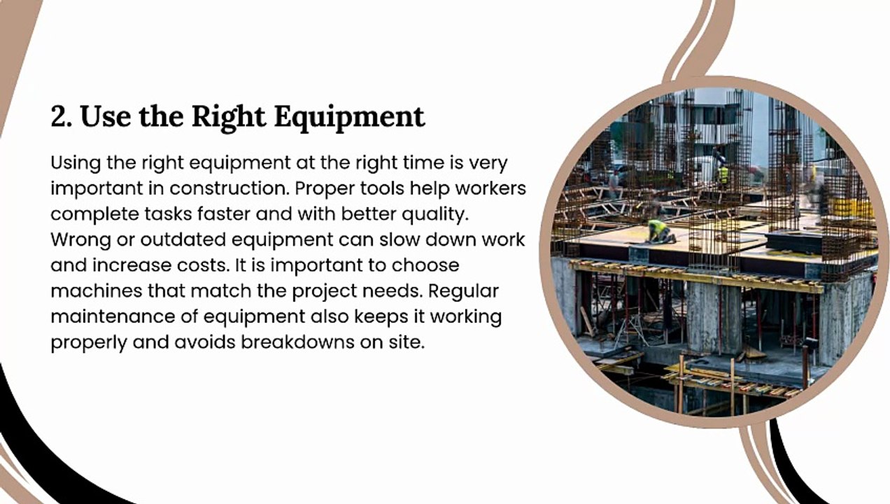 Alaa Daloussi Explains 5 Steps for Smooth Construction Work