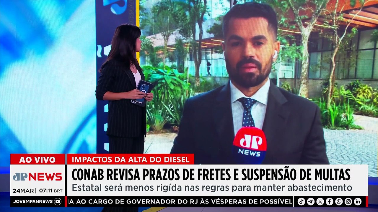 Conab avalia flexibilizar fretes e suspender multas