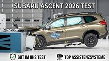 Subaru Ascent 2026 IIHS Crashtest: Familien-SUV im Check
