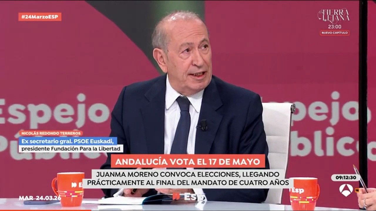 Garrotazo de Nicolás Redondo a la socialista María Jesús Montero que se prepara para el ‘matadero’ andaluz
