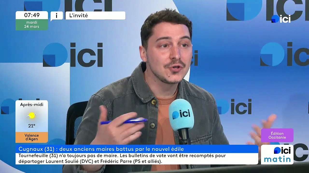 Aurélien Andreu-Seigné, le nouveau maire de Cugnaux